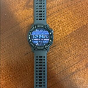 Coro Gray Smartwatch with Perforated Strap